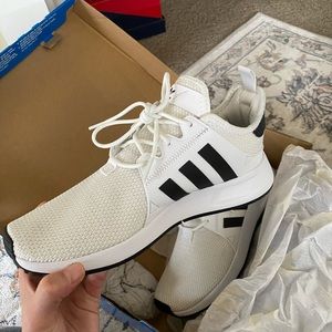 White Adidas XPLR Shoes